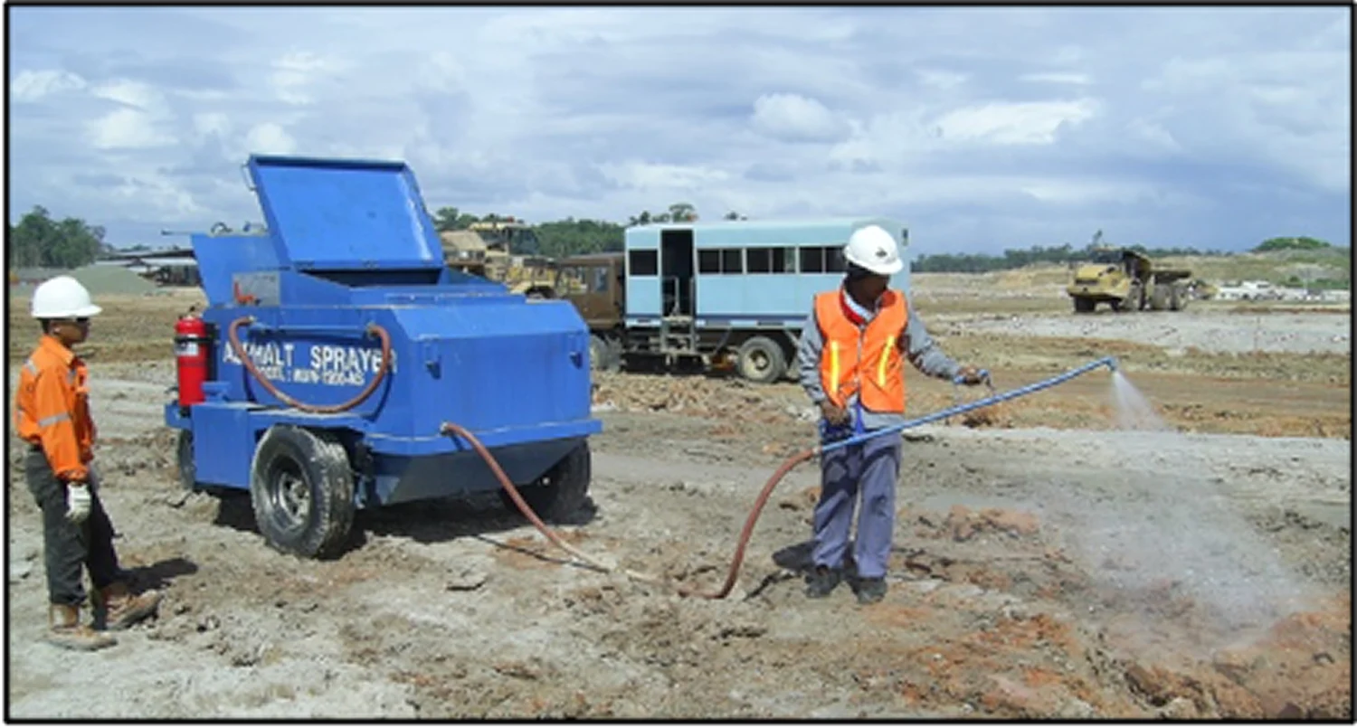 Asphalt-Sprayer